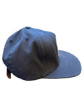 Only NY Broadway Local Strapback Hat Navy NYC Train Patch Leather Strap Rare