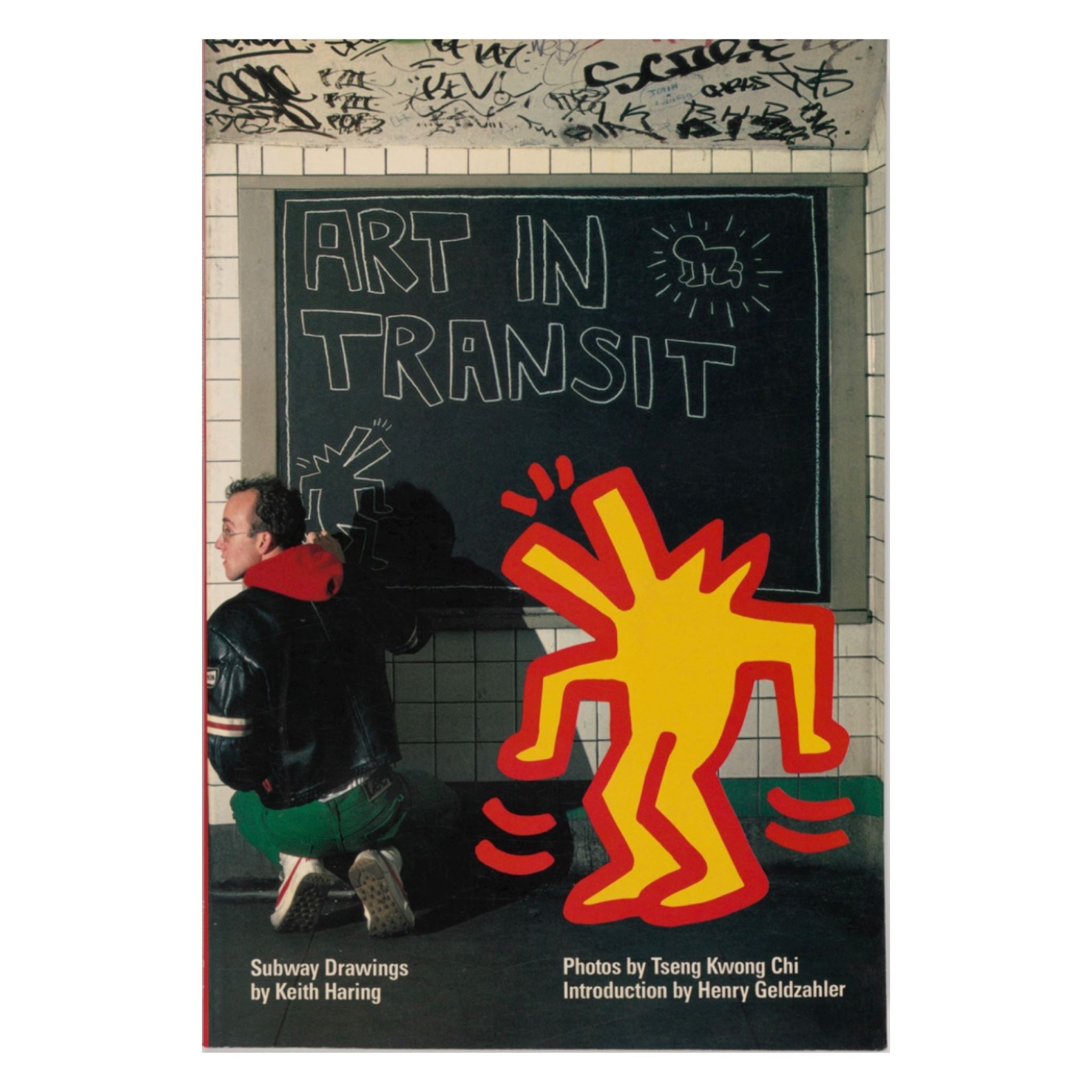 Keith Haring Art in Transit: Subway Drawings 1984 First